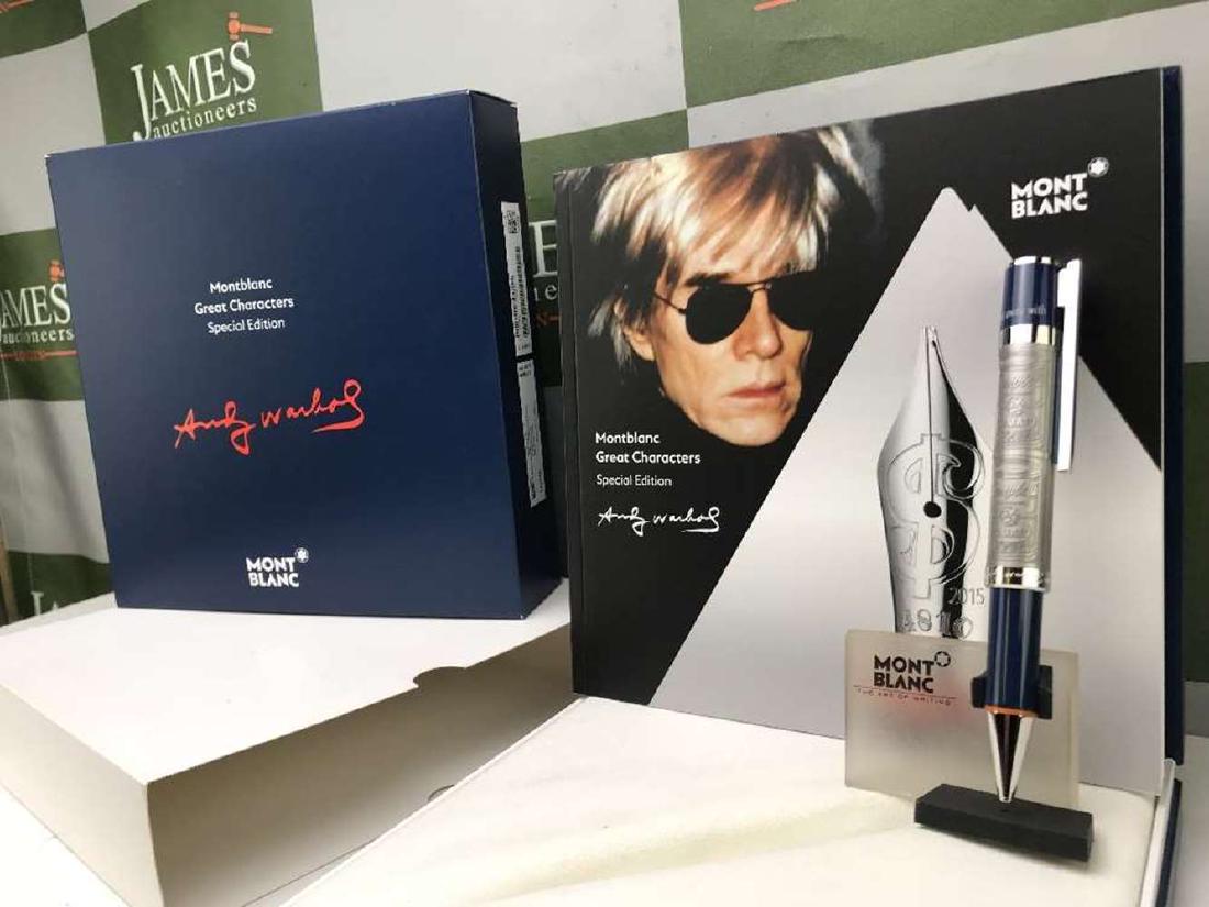 New Montblanc Andy Warhol Great Characters  Ltd Edition (1 of 5)