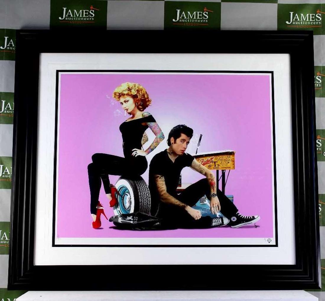 JJ Adams - Ltd edition #16/95 "Grease", Wishbone: Award winning artist JJ Adams - Ltd edition #16/95 "Grease", Wishbone publishing