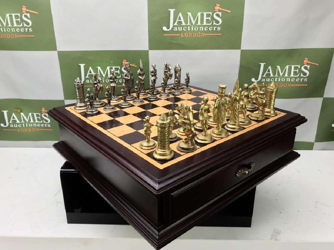 Vintage Gold & Silver Chess Set- King Arthur By (1 of 7)