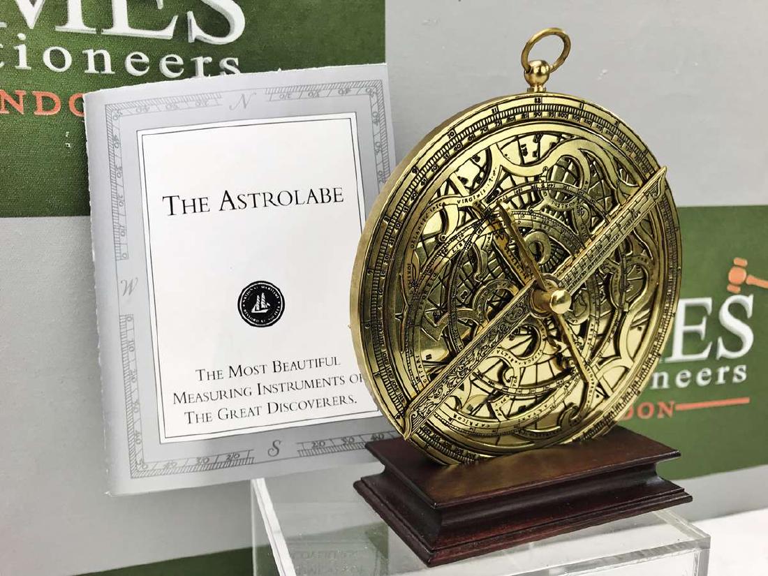Franklin Mint Astronomical Astrolabe 24 karat Gold (1 of 3)