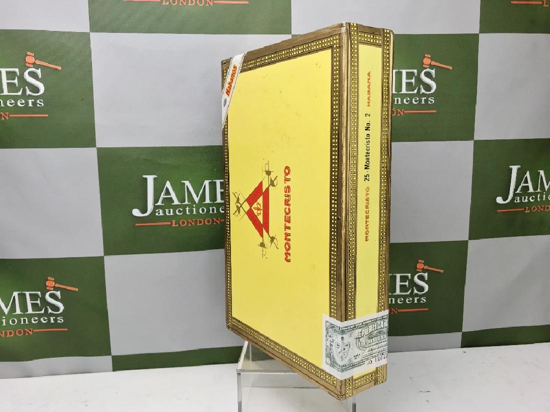 An Unopened Box of Montecristo 25`s No.2 Habana Cigars: Montecristo #2 Box of Cigars.