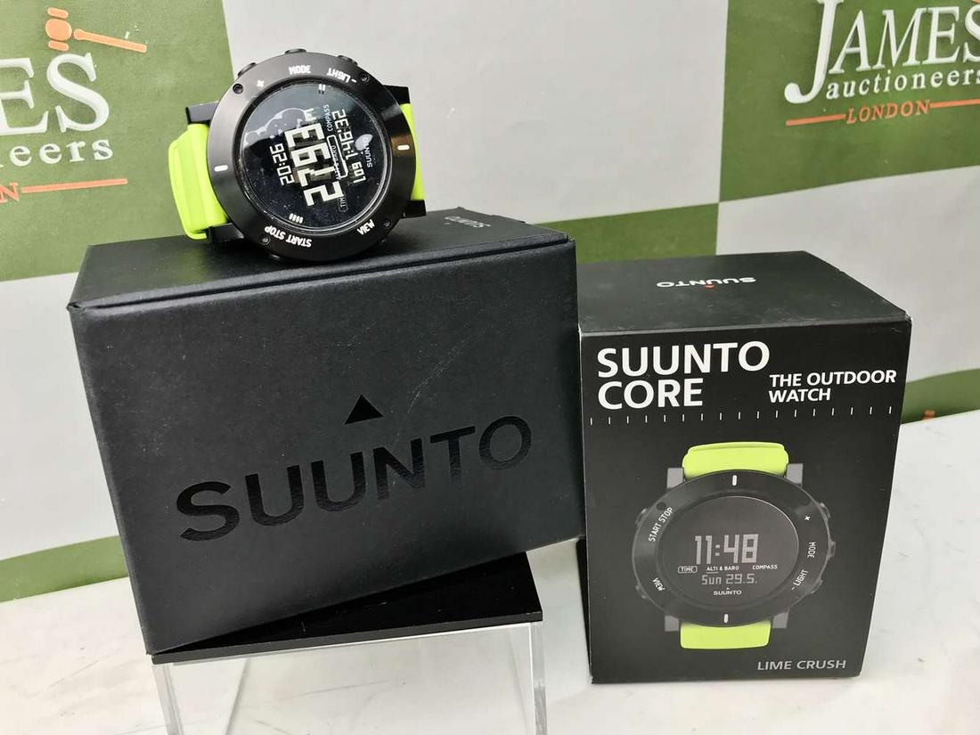 suunto core lime crush