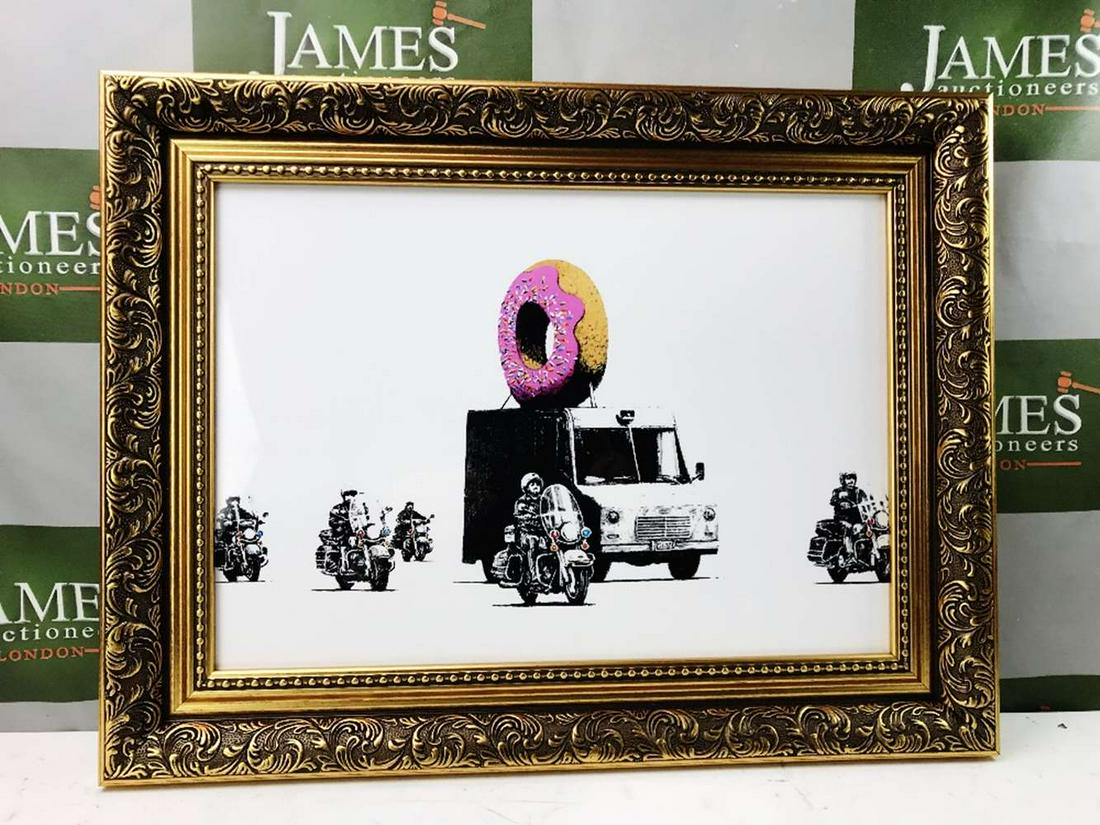 Banksy Ltd Edition "Doughnut" (1 of 2)