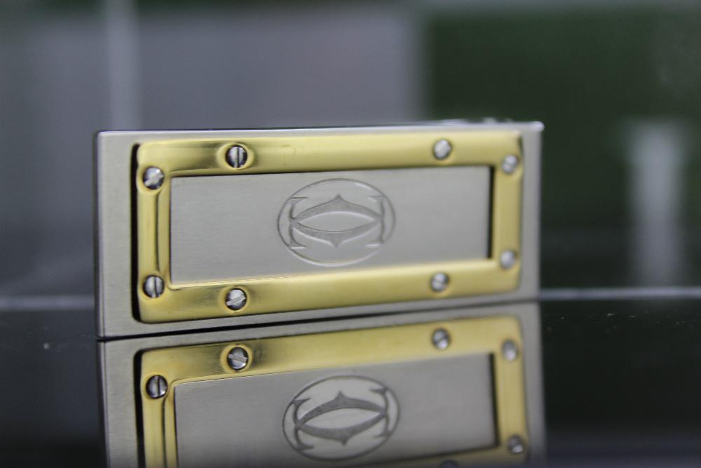 Cartier Santos Gold Plated Money Clip (1 of 7)