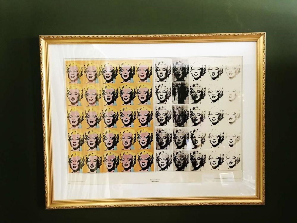 Andy Warhol 50 Faces of Marilyn Monroe Lithograph (1 of 2)
