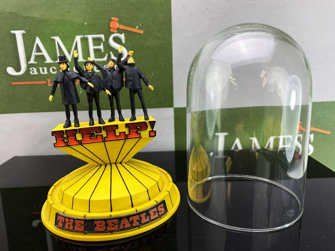 The Beatles "HELP" Franklin Mint Diarama & Glass Dome (1 of 5)