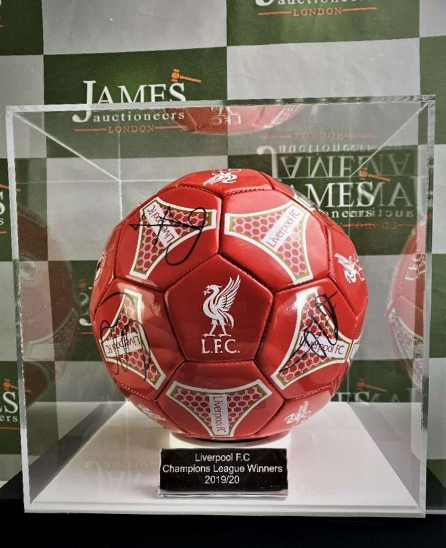 Liverpool F.C Signed Champions League Winners 2019/20 (1 of 3)