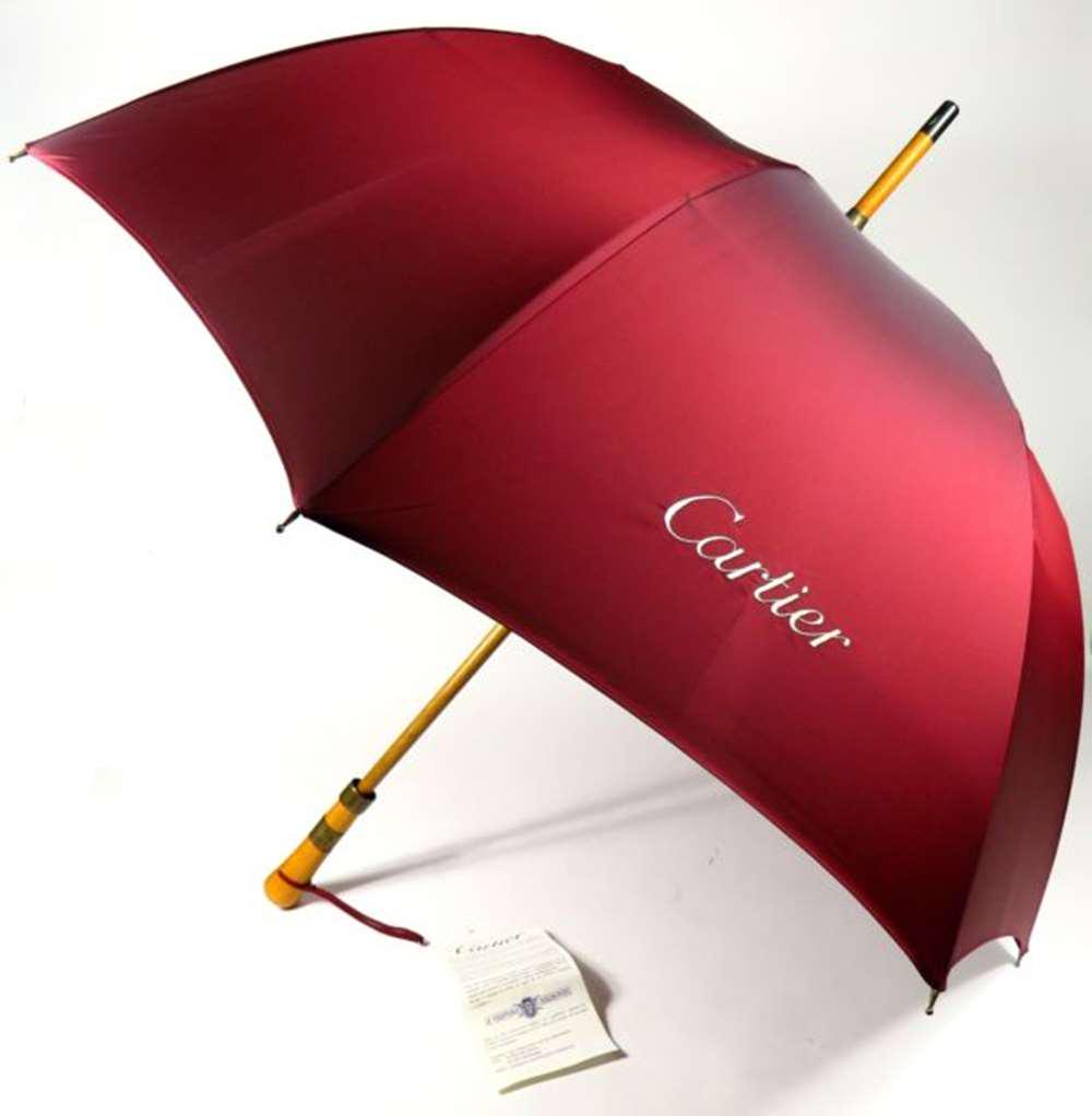 Cartier Umbrella Burgundy Cherbourg Limited Edition 100 (1 of 4)