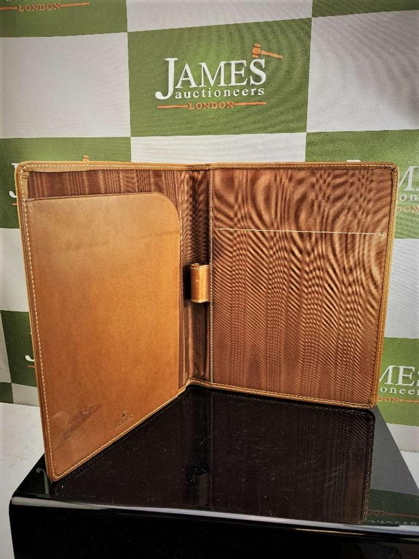 Rolex Official Merchandise Tan Leather Document & Pen (1 of 3)