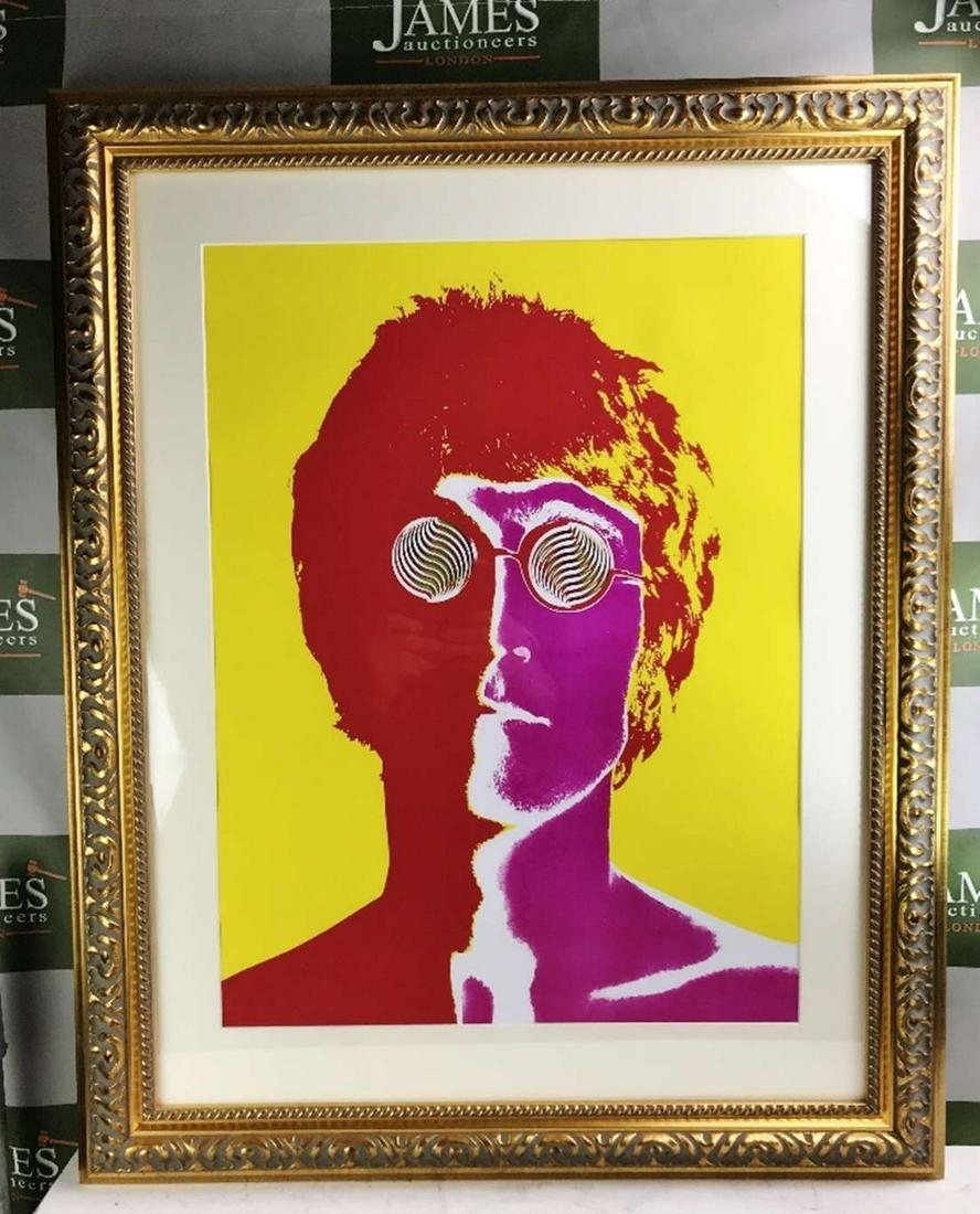 John Lennon of the Beatles By Richard Avedon, Vintage (1 of 2)