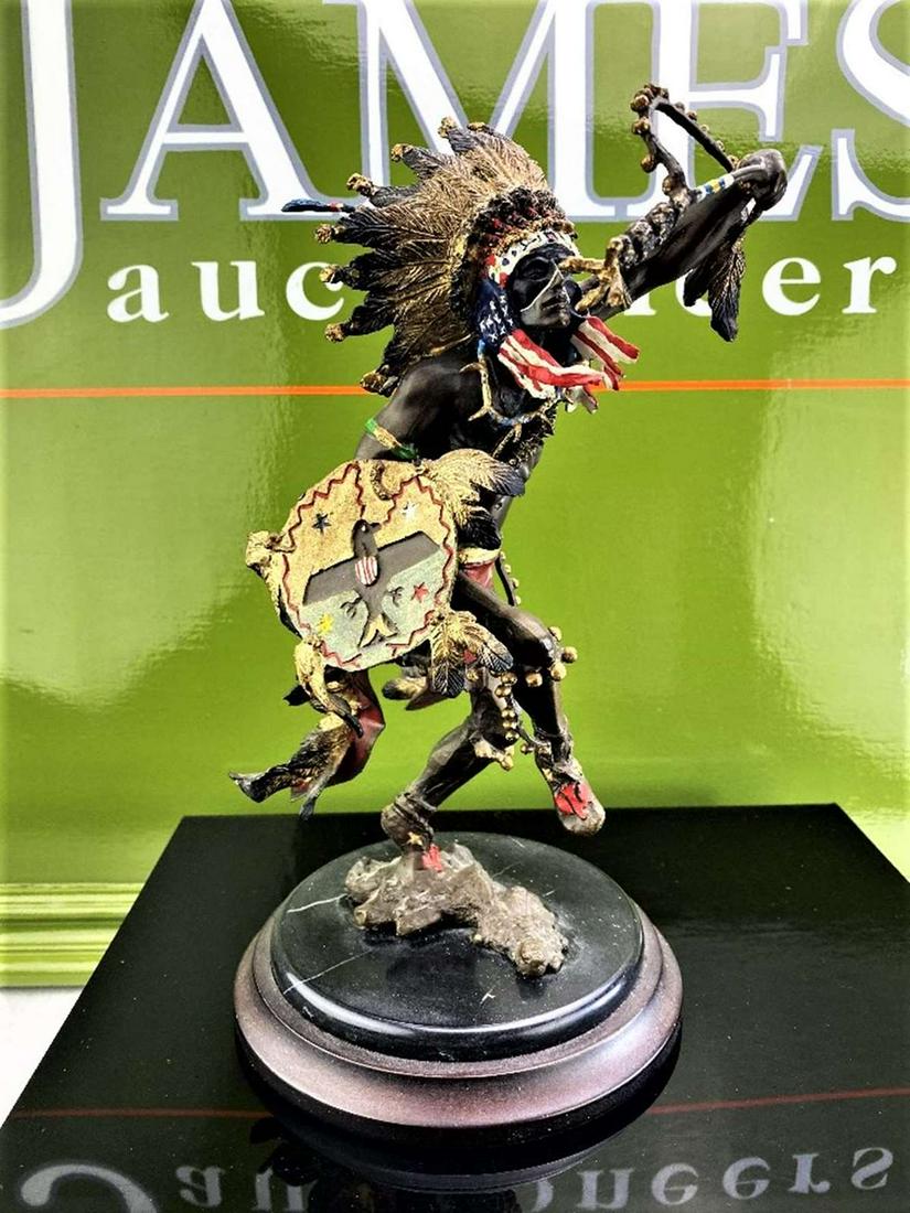 Spirit of the Thunderbird Bronze Sioux Indian Bronze (1 of 3)