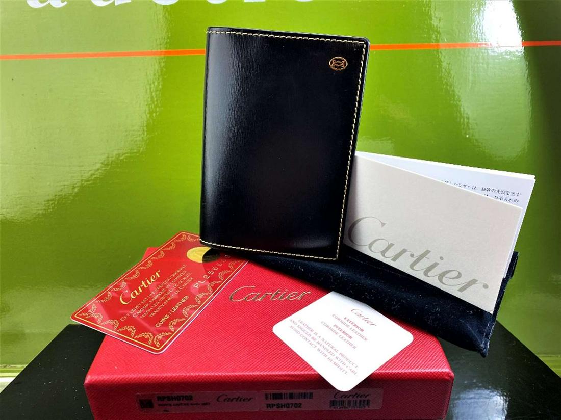 Cartier-Paris Leather Credit Card Holder (1 of 5)