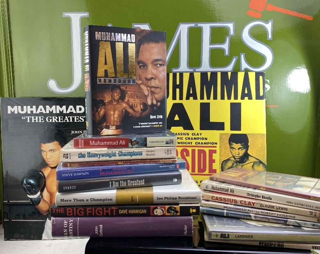 Collection Of Boxing Books On Muhammad Ali (1 of 2)