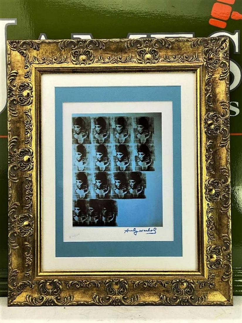 Andy Warhol 1984 "Liz Taylor-"Cleopatra"" Lithograph (1 of 3)