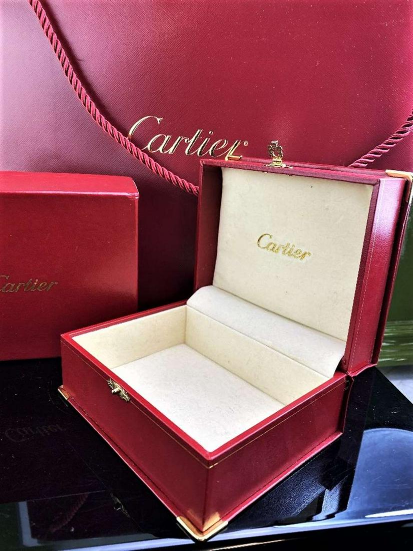 Cartier Vintage Jewellery/Trinket Leather Case (1 of 5)