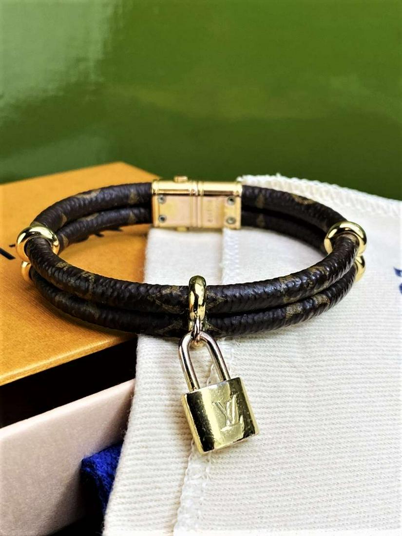 Louis Vuitton "Keep It Twice"- Gold Plated & Classic (1 of 5)