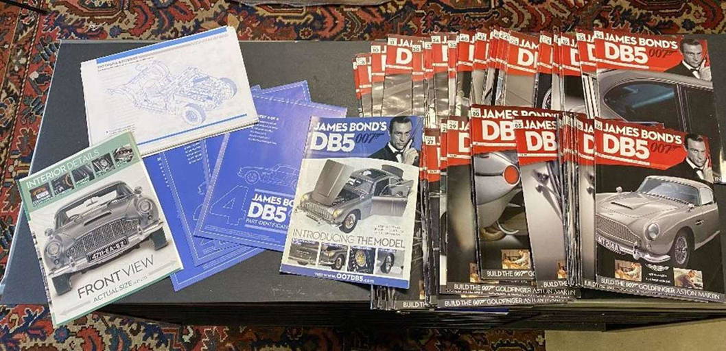 DE Agostini James Bond 007 DB5 collection of May 02, 2021 James