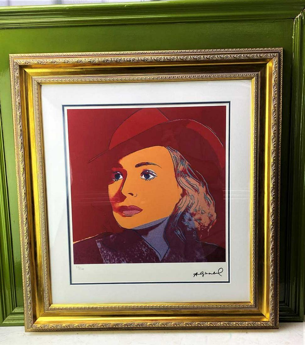 Andy Warhol (1928-1987) "Ingrid Bergman" Numbered (1 of 6)