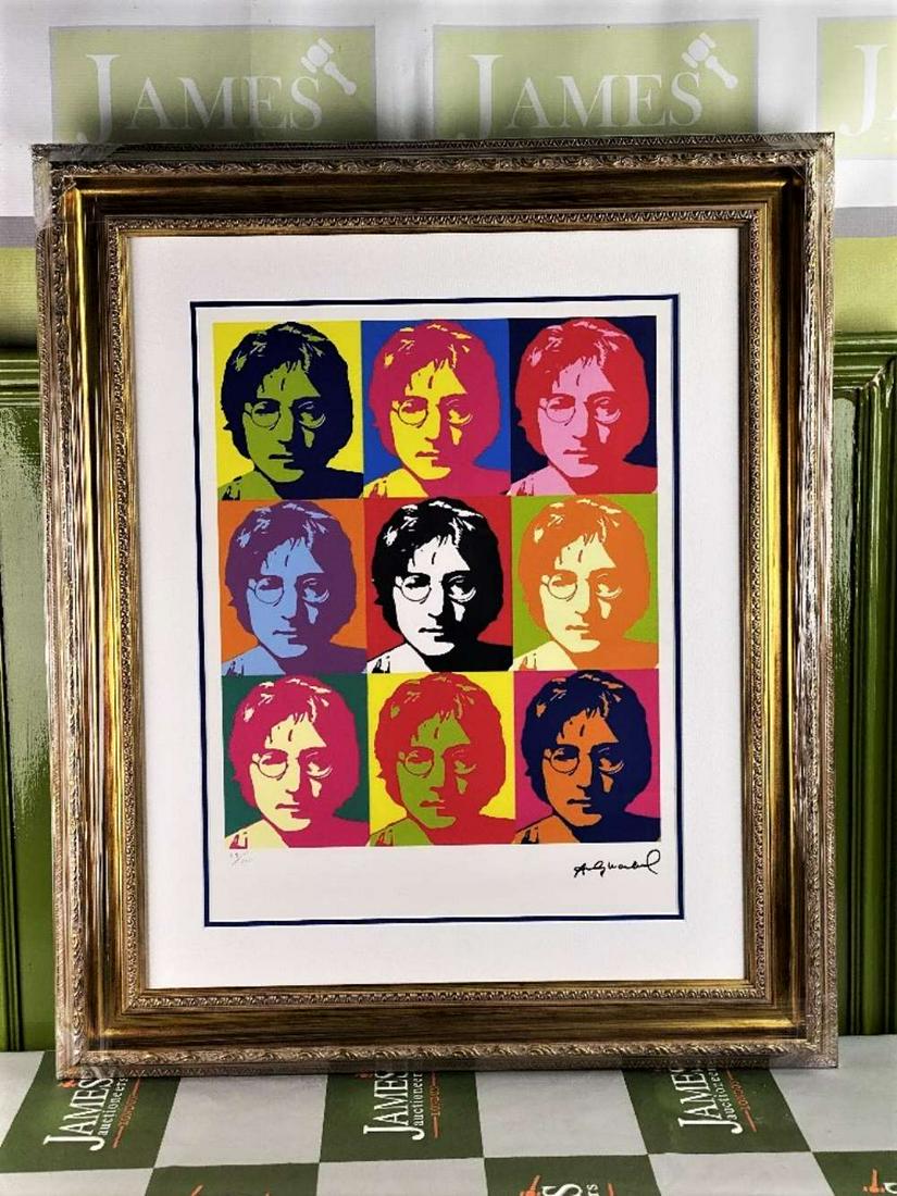 Andy Warhol (1928-1987) “Lennon” Leo Castelli Gallery-New York Numbered Ltd Edition of (1 of 6)