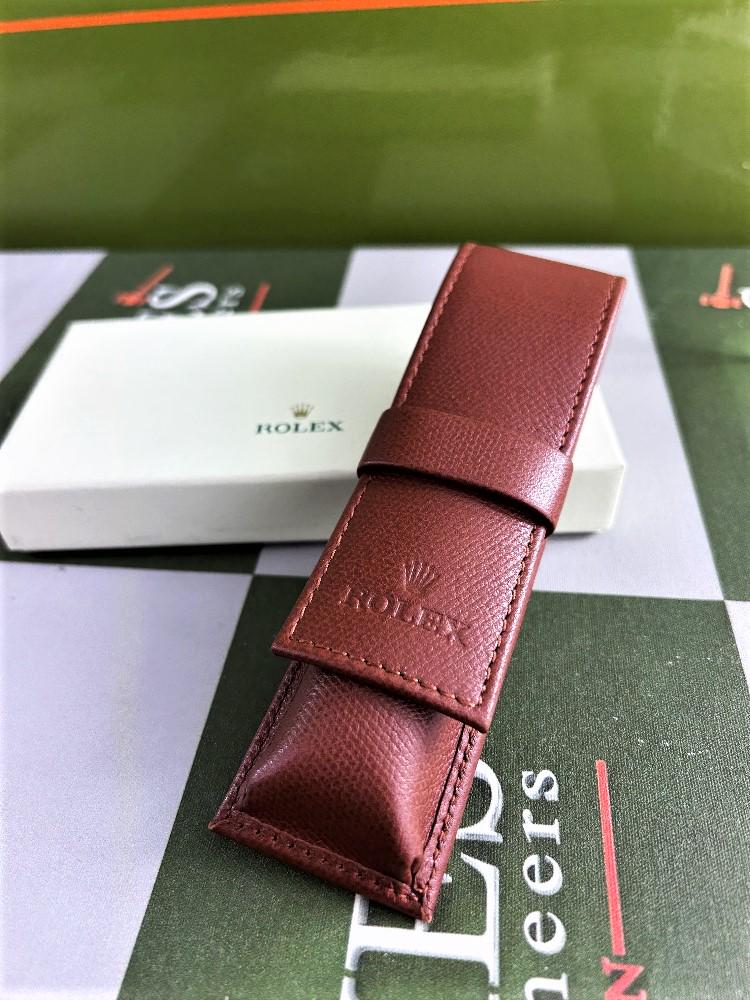 Rolex Official Merchandise Leather Pen Case / Holder (1 of 4)
