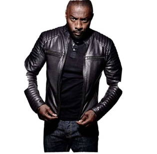 Idris Elba Designer Superdry Soft Leather Jacket Size Large: Idris Elba Designer Superdry Soft Leather Jacket Size Large, as pictured in excellent condition.original Rrp £ 475.00 Now Sold Out. Auctioneers note: pre owned example with signs of use, odd mar