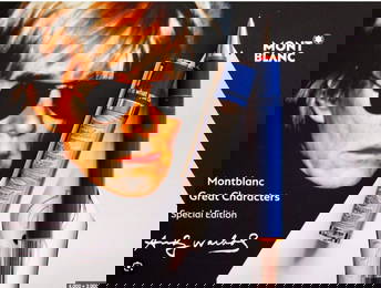 Montblanc Great Characters Andy Warhol Special Edition.