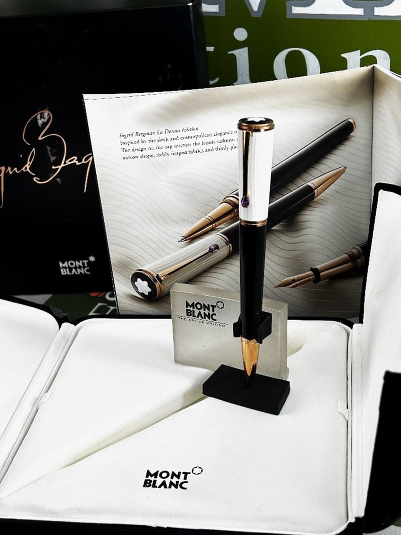 Montblanc Ingrid Bergman La Donna Ballpoint SpecialEdition (1 of 9)