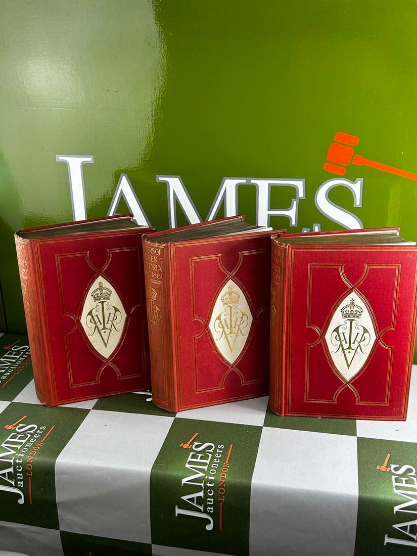 Vintage 1907 Hardback-Letters Of Queen Victoria 1837 – 1861 – 3 Volumes:: Letters Of Queen Victoria 1837 - 1861 - 3 Volumes: A 3 volume edition. A selection from Her Majesty's correspondence between the years 1837 and 1861. Published by John Murray London 1907. Clothbound