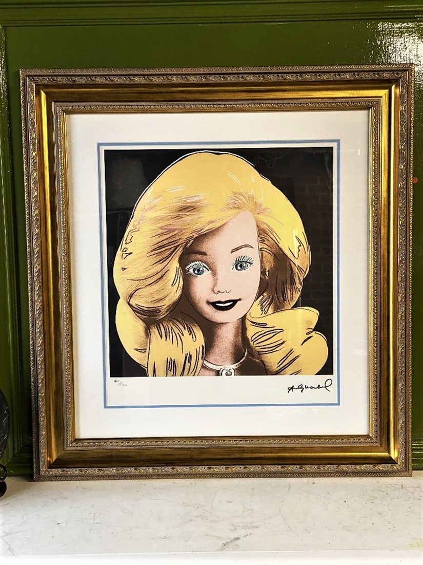 Andy Warhol (1928-1987) Barbie Numbered Lithograph (1 of 5)
