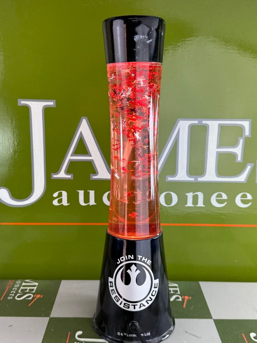 Star Wars Vintage Tie Fighter X Wing Battles Lava Lamp: Star Wars Vintage Tie Fighter X Wing Battles Lava Lamp, bed side example for Children, tested as pictured.