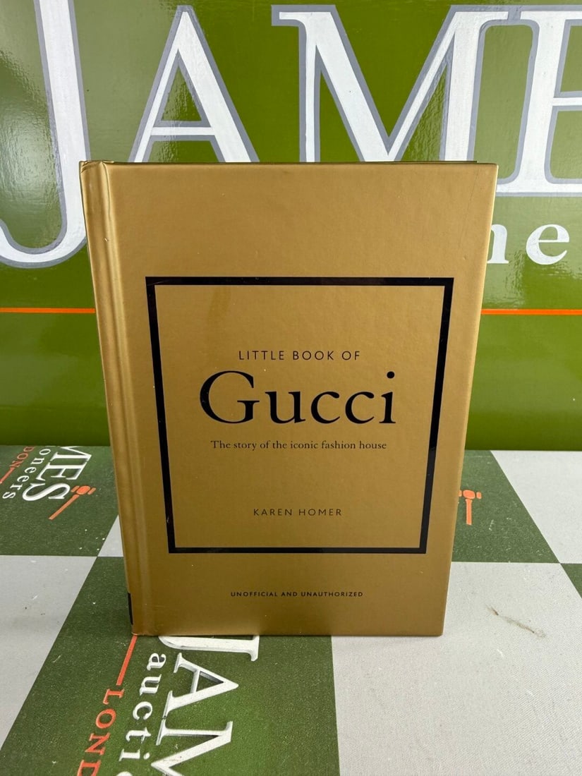 Little Book Of Gucci-History of The Fashion House-Coffee Table Book: Little Book Of Gucci-History of The Fashion House-Coffee Table Book-mint example, Hardback book.