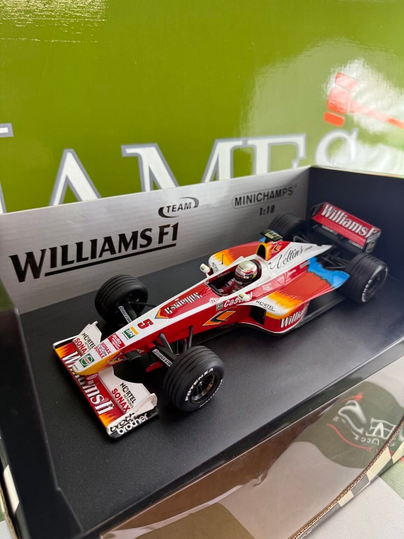 Minichamp 1:18 F1 Promo 1999 A. Zanardi #5 Limited Edition (1 of 6)