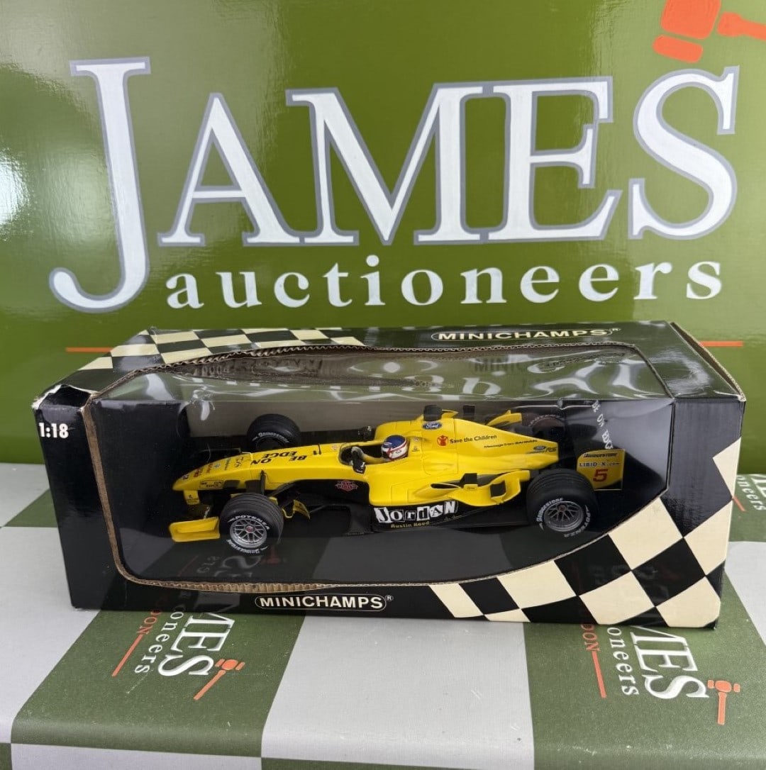 Minichamps 1:18 Jordan Ford Ej14 (n. Mansell) Regent Street Parade