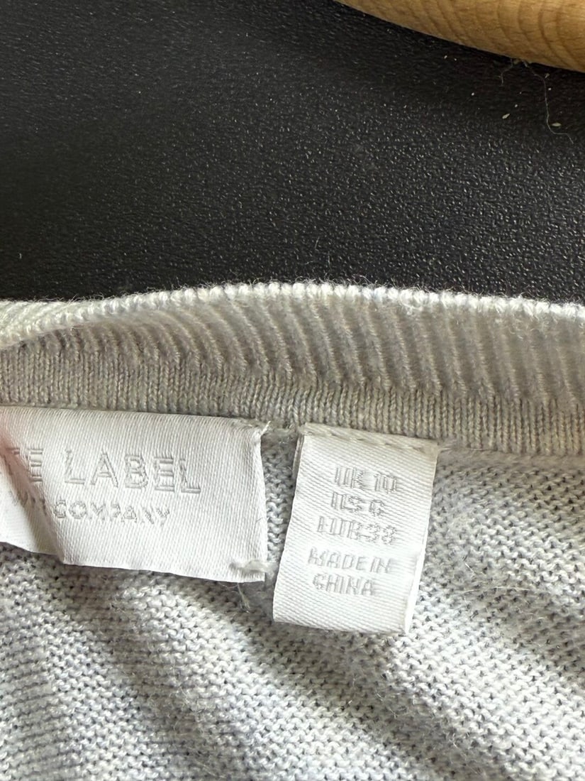 The White Company Ladies White Label Thin Summer Jumper-Size sml - 3