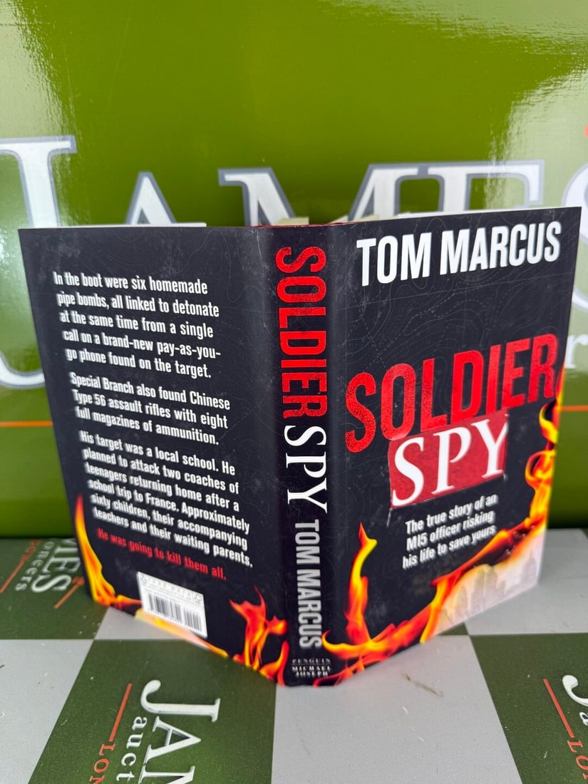 `Soldier Spy`,Hardback Edition By Tom Marcus - 2