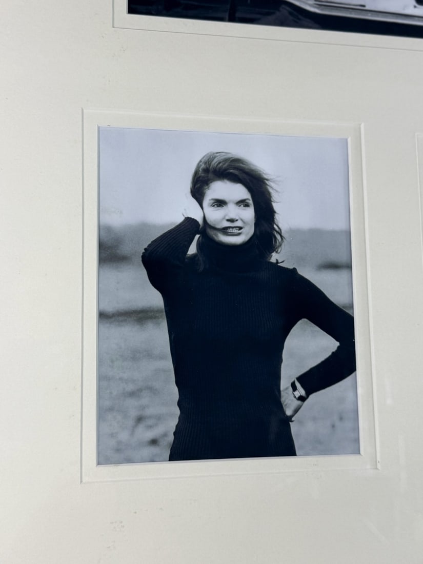 Kennedy Interest- Stunning Montage Of The Late Jackie `O` Mrs Kennedy Signed Example - 4