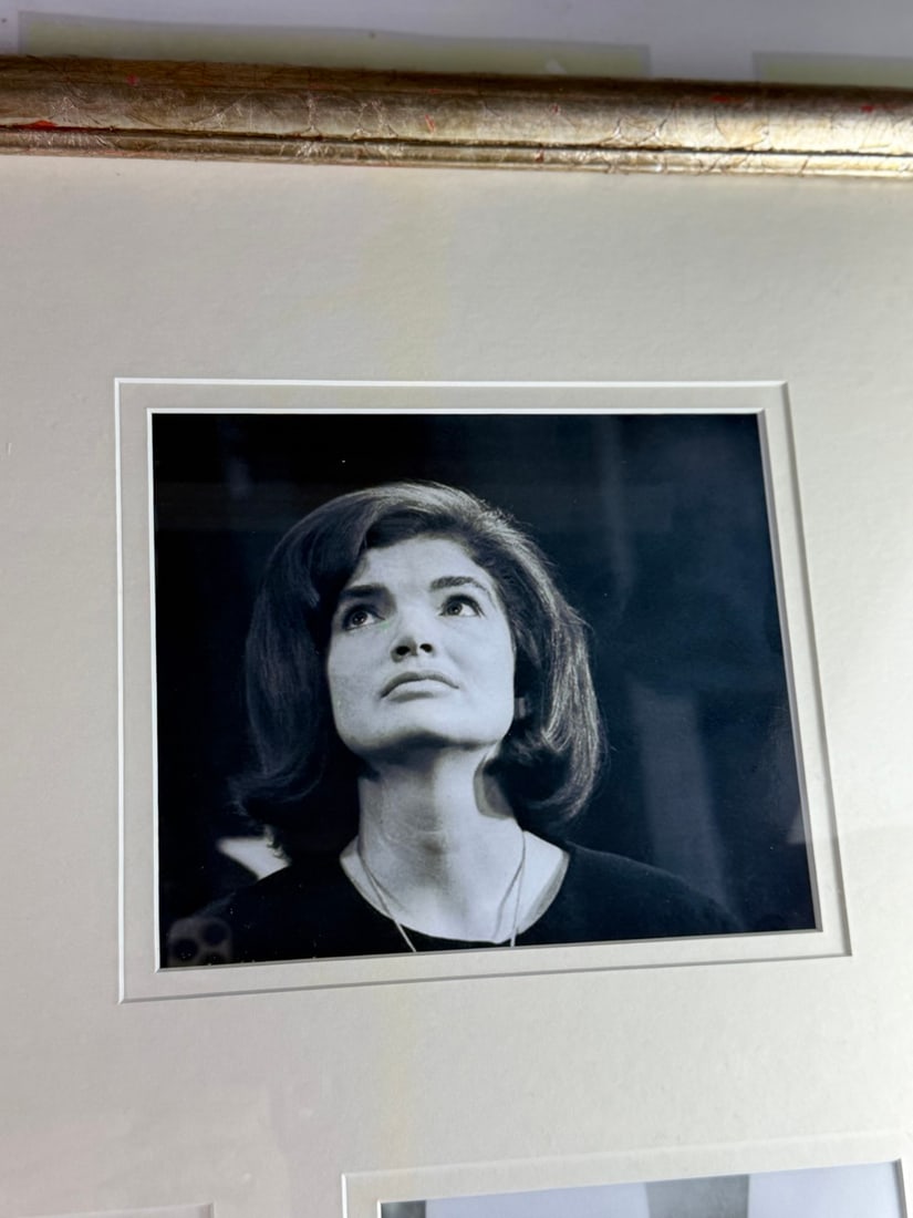 Kennedy Interest- Stunning Montage Of The Late Jackie `O` Mrs Kennedy Signed Example - 6