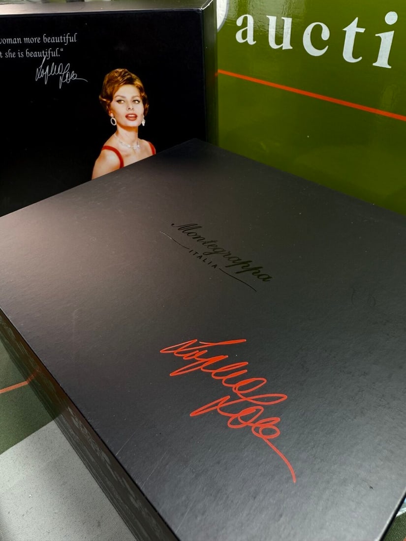 Montegrappa-Sophia Loren Limited Edition Rollerball Pen with Box and Papers Rrp £1900 - 5