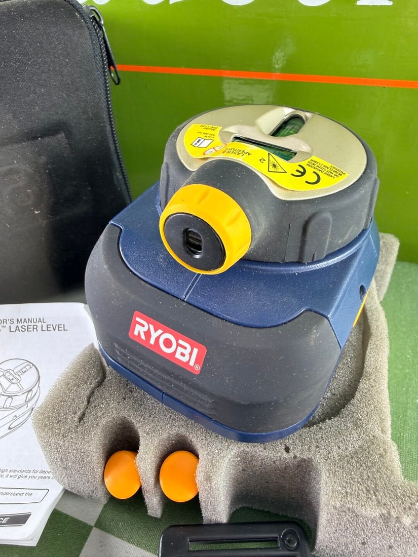 Ryobi Airgrip Laser Level Sw 113s Tool In Case. - 2