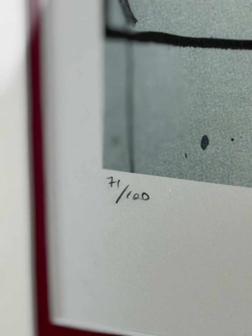 Roy Lichenstein (1923-1997) `Superman` Numbered Ltd Edition Lithograph #71/100 - 3