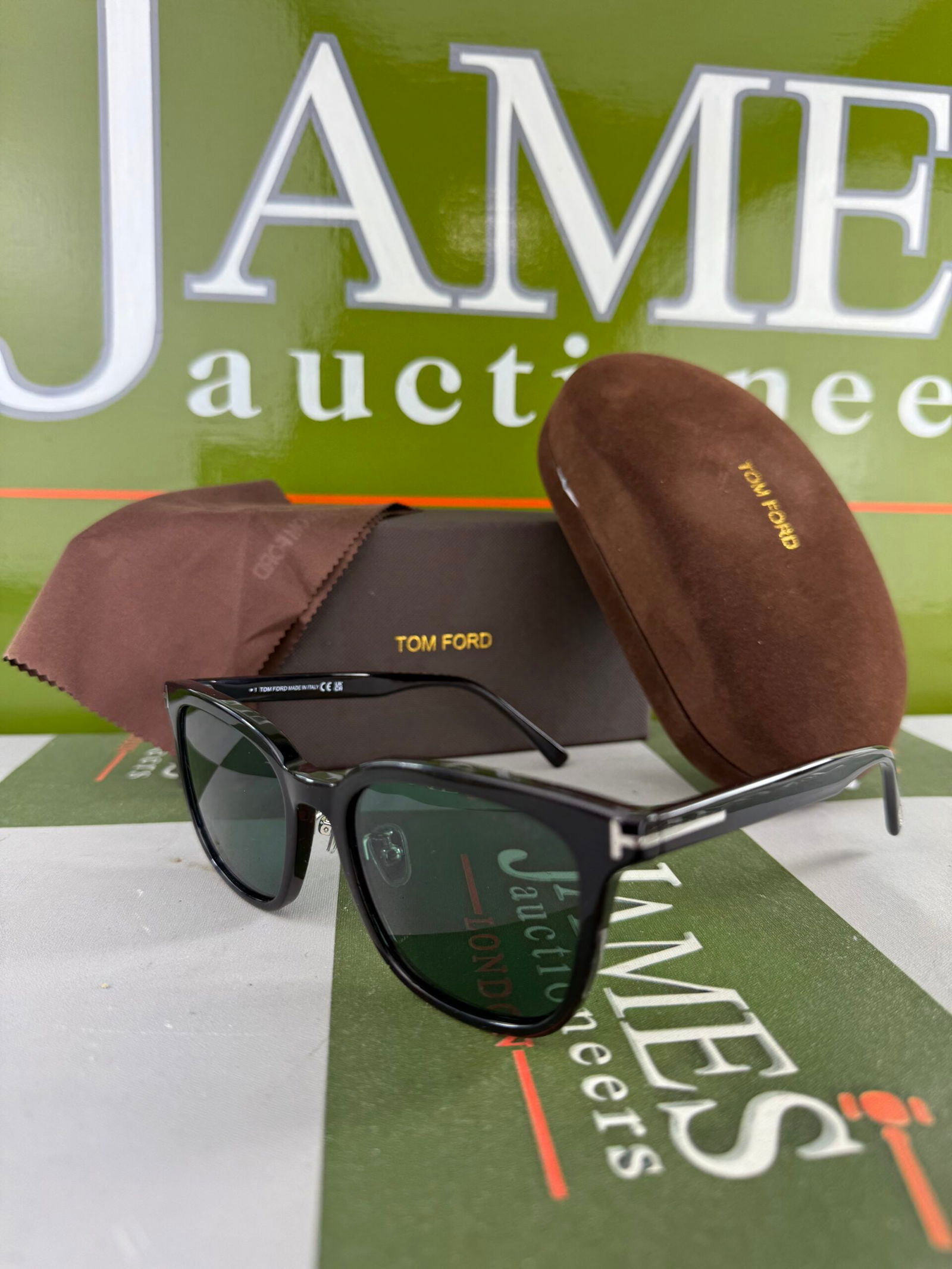 Tom Ford145MM Classic Wayfairer Style Sunglasses - 6