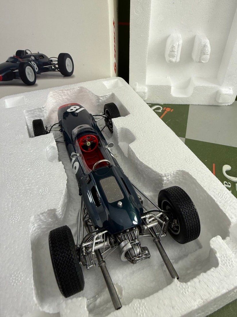 Spark J.Clark Lotus 25 BRM No.18- 6th March Monoco Gp 1964 - 4