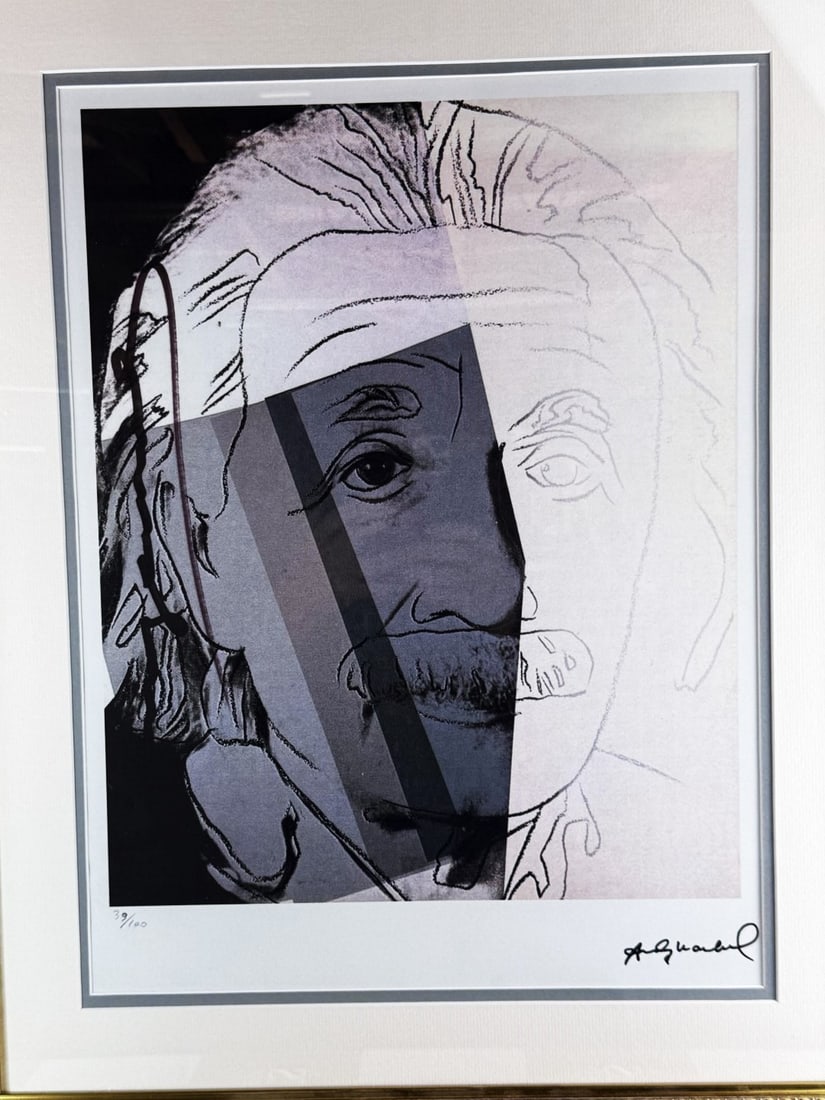 Andy Warhol-(1928-1987) `Picasso` Numbered Lithograph # 39/100 - 2