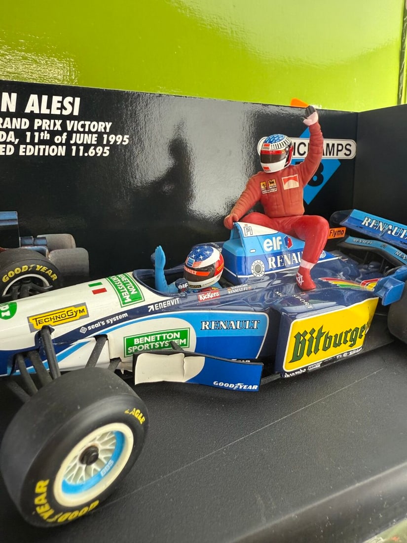 Minichamps 1:18 Jean Alesi 1st Grand Prix Victory Canada 1995 - 5