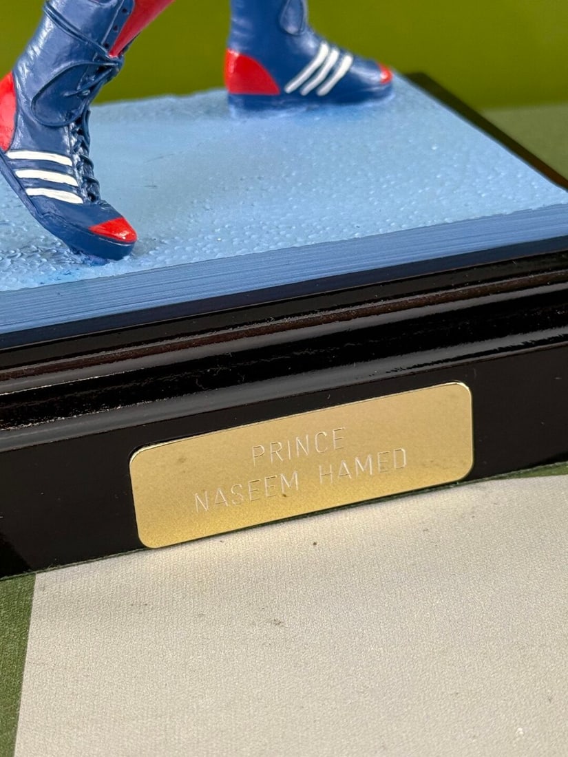 Prince Naseem Featherweight Boxing Champion- The Art Of Sport By Endurance Figurine. Sculpted by Dan - 2