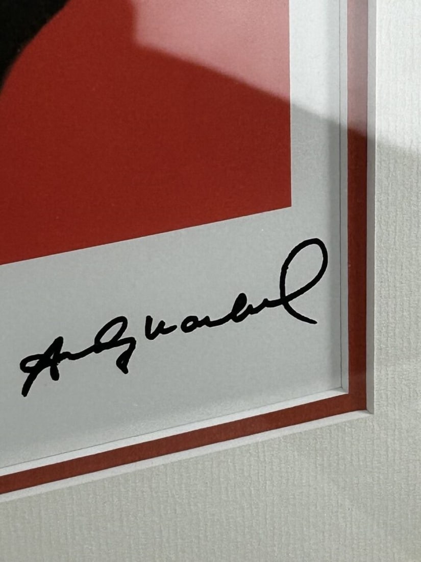 Andy Warhol-(1928-1987) Elizabeth Numbered Lithograph # 48/100 - 4