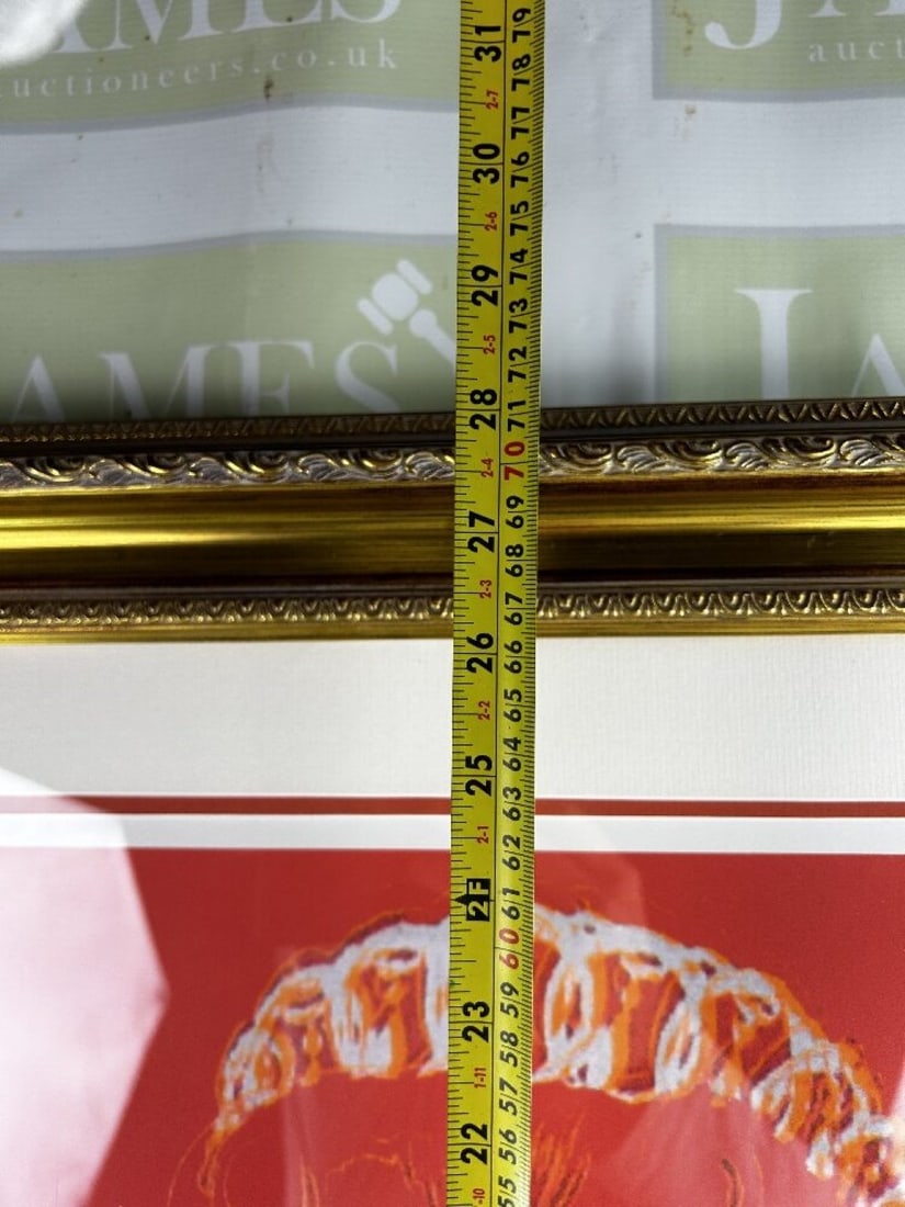 Andy Warhol-(1928-1987) Elizabeth Numbered Lithograph # 48/100 - 6