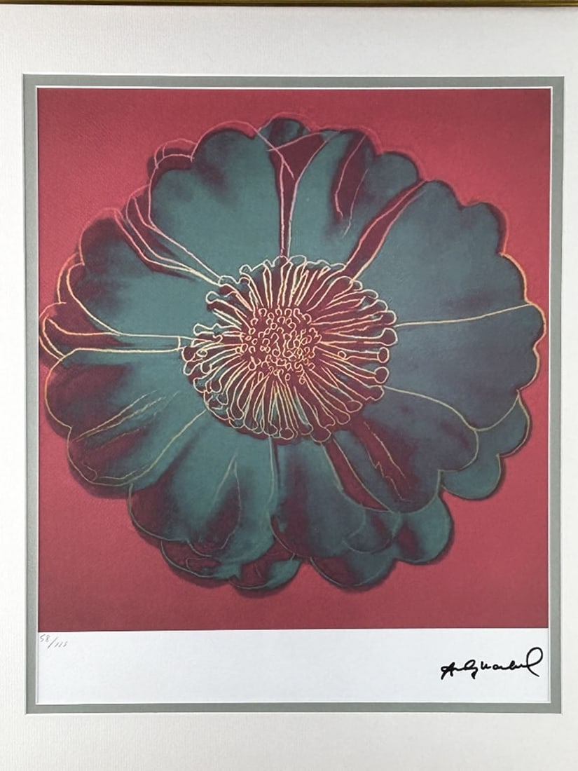 Andy Warhol (1928-1987) Flower for Tacoma Dome Lithograph - 3
