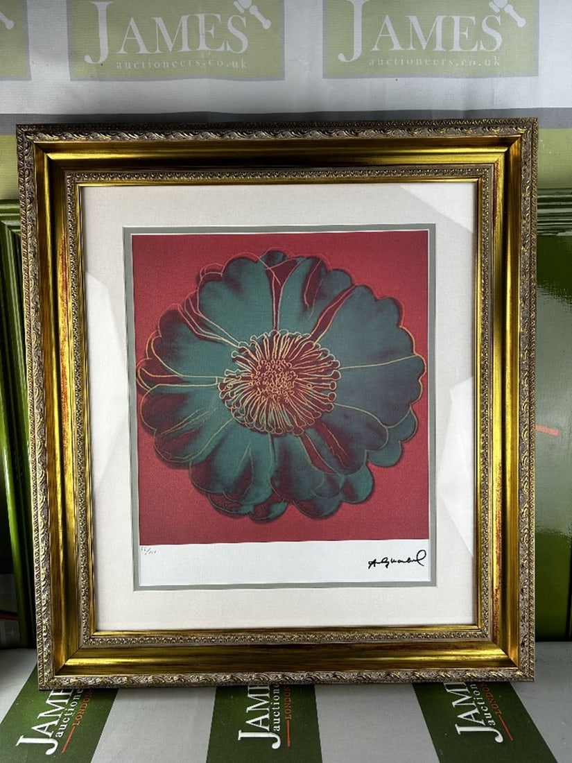 Andy Warhol (1928-1987) Flower for Tacoma Dome Lithograph - 8