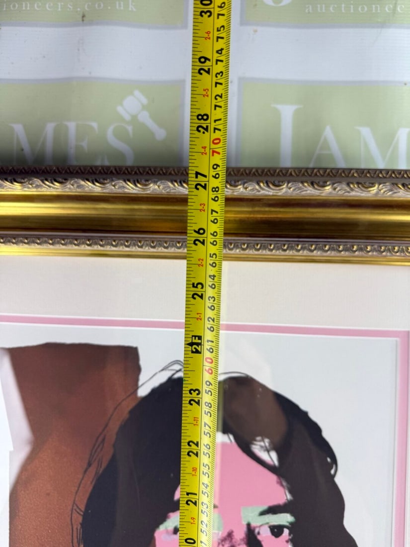 Andy Warhol-(1928-1987) Jagger Numbered Lithograph 86/100 - 5